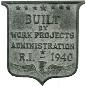 Work Projects Administration Plaque