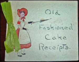 Old Fashioned Cake Receipts