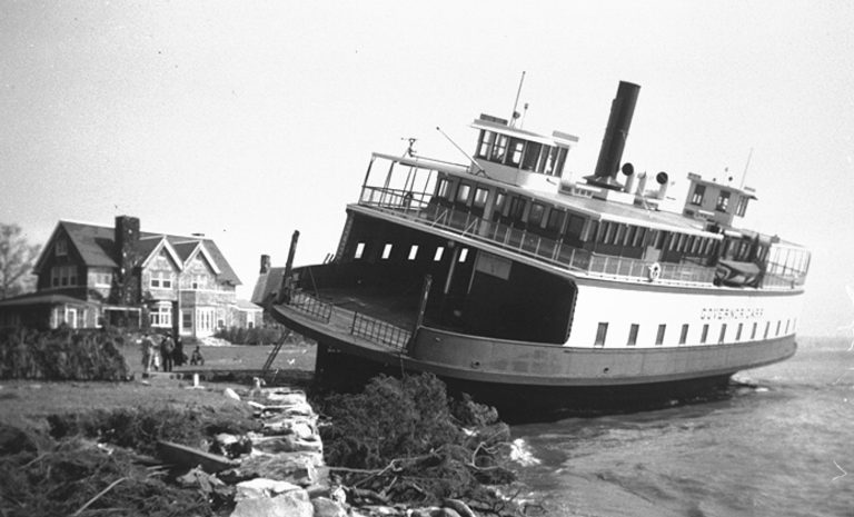 Governor Carr Ferry on the rocks