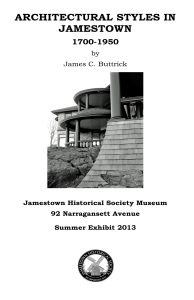 Architecture Styles In Jamestown pdf
