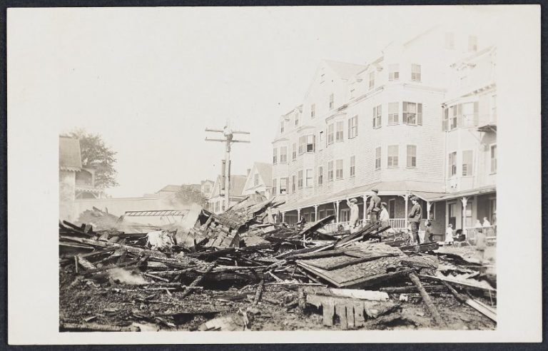 Boys with Gardner in background