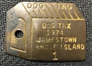 Dog tax #1 was first issued to Dr. John Marshall, Dean of the University of Pennsylvania Medical School, who summered in Jamestown.