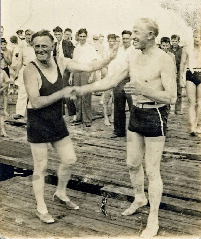 J. Howard and George Bowen about 1935_