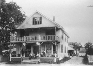 John E. Watson built his house and store at 37 Narragansett Avenue