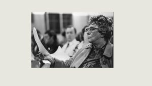 Mary Tapper Tollefson, a member and secretary of the Forum, continued to monitor Jamestown government after the demise of the organization.