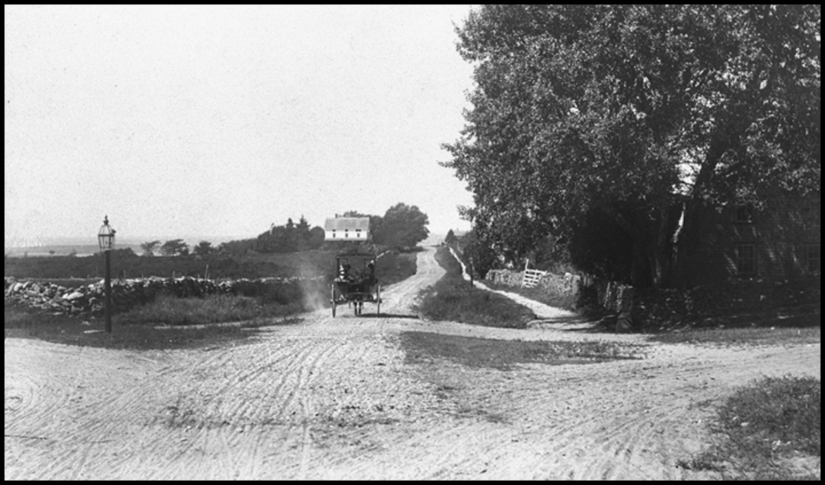 Four Corners Looking West 1890c