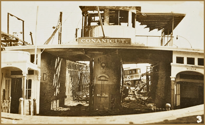 Conanicut Fire Postcard