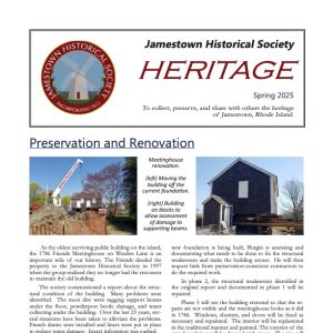 Spring 2025 JHS News Cover R