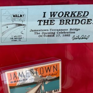 Bumper Sticker Jamestown Bridge