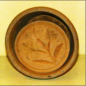 Butter-mold imprint