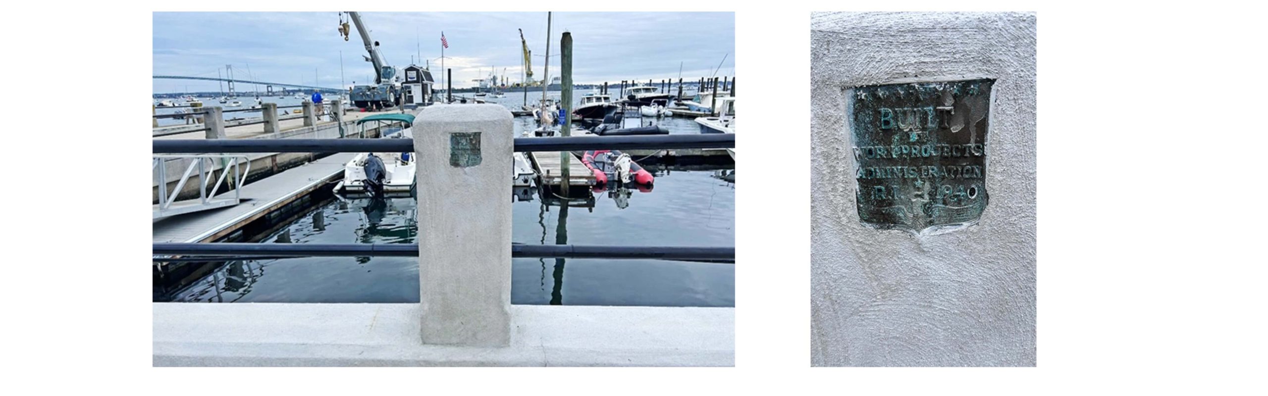 East Ferry WPA marker 2