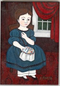 Sampler painting